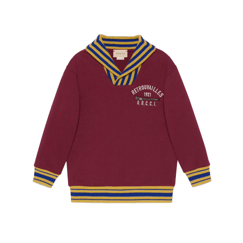 Children's cotton jersey sweatshirt