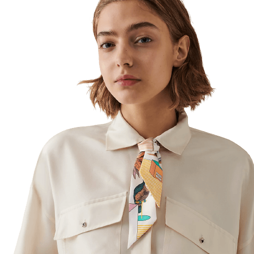 Fusion Amulette Maroquinier earrings